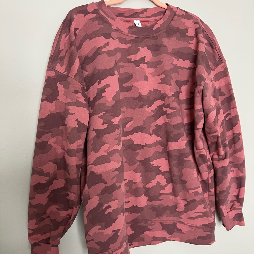 Lulu lemon over size crew